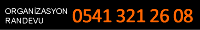 Organizasyon & Randevu